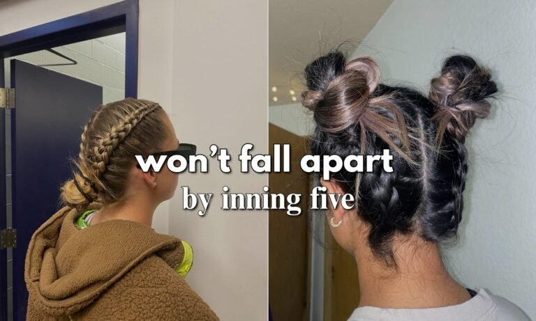 Hairstyles for Softball That Won’t Fall Apart by Inning Five