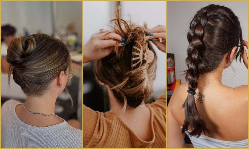 Hairstyles To Keep Hair Out Of Face