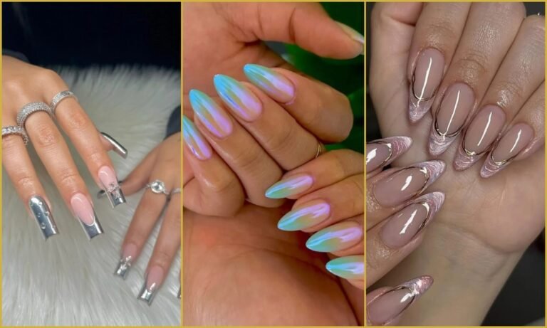 22 Chrome Nails Ideas That Shine in 2025
