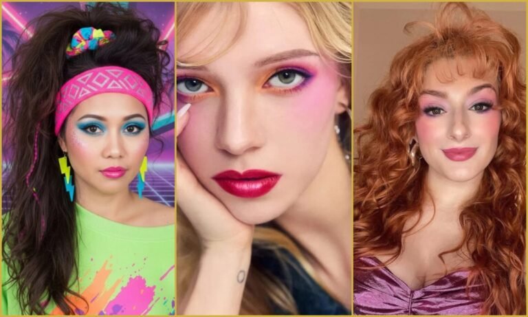 24 Stunning 80’s Makeup Ideas You Can Try in 2o25