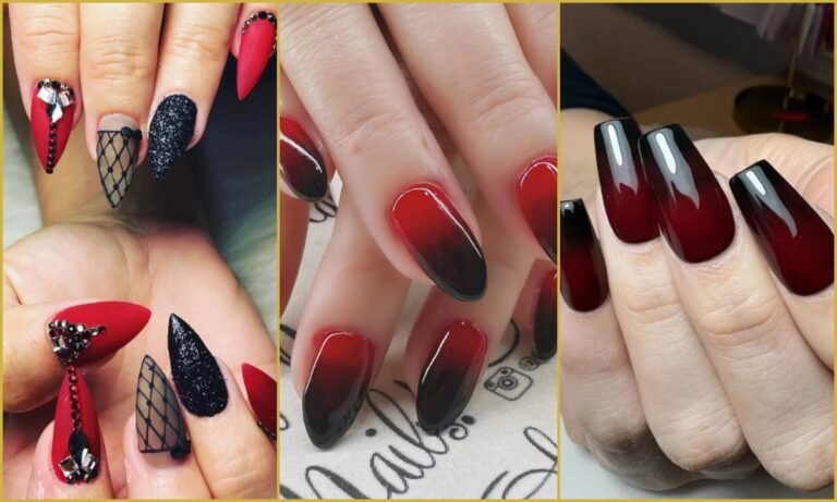 23 Black and Red Nail Ideas for 2026