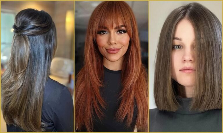 24 Straight Hairstyles Ideas for 2025 