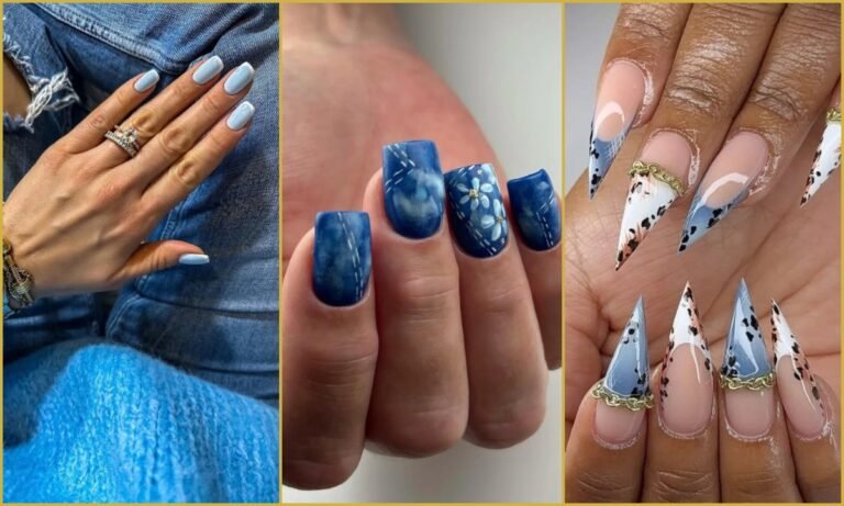 17 Denim Nail Design Ideas for 2026