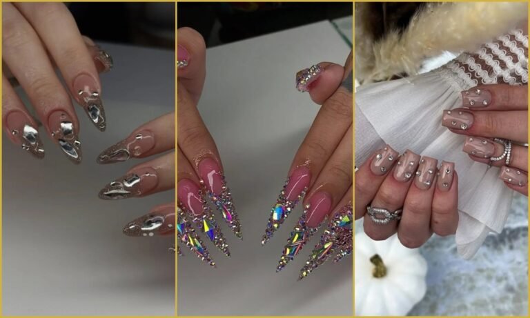 25 Rhinestone Nail Design Ideas for 2026