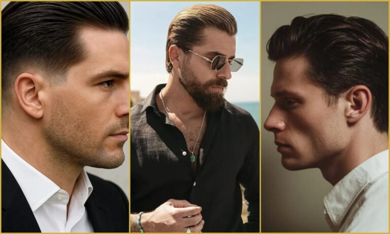 22 Slick Back Hair Men Ideas for 2026