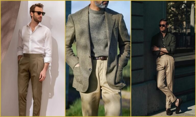 What Color Shirt Goes With Khaki Pants Men