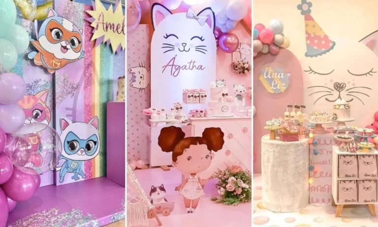 21 Cat Themed Birthday Party Ideas