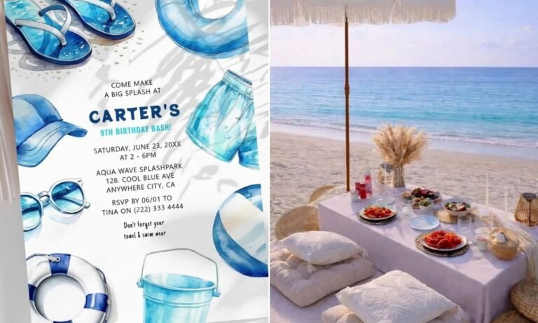 22 Beach Birthday Party Ideas