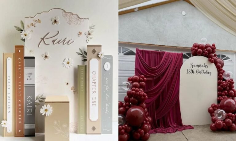 21 Birthday Backdrop Ideas