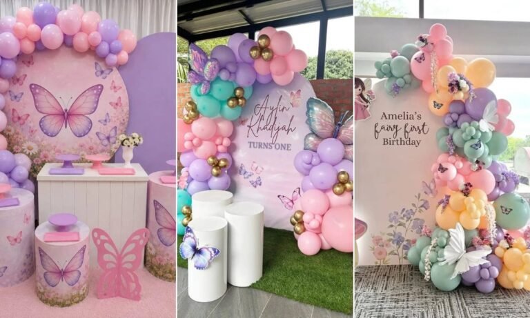 26 Butterfly Birthday Party