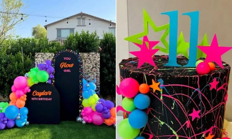 20 Neon Birthday Party Ideas