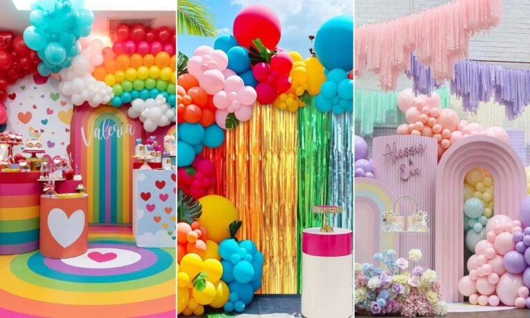 Rainbow Birthday Party Ideas