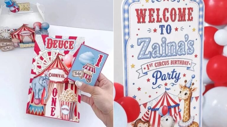 20 Circus Birthday Party Ideas