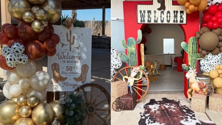 24 Cowboy Themed Birthday Party Ideas